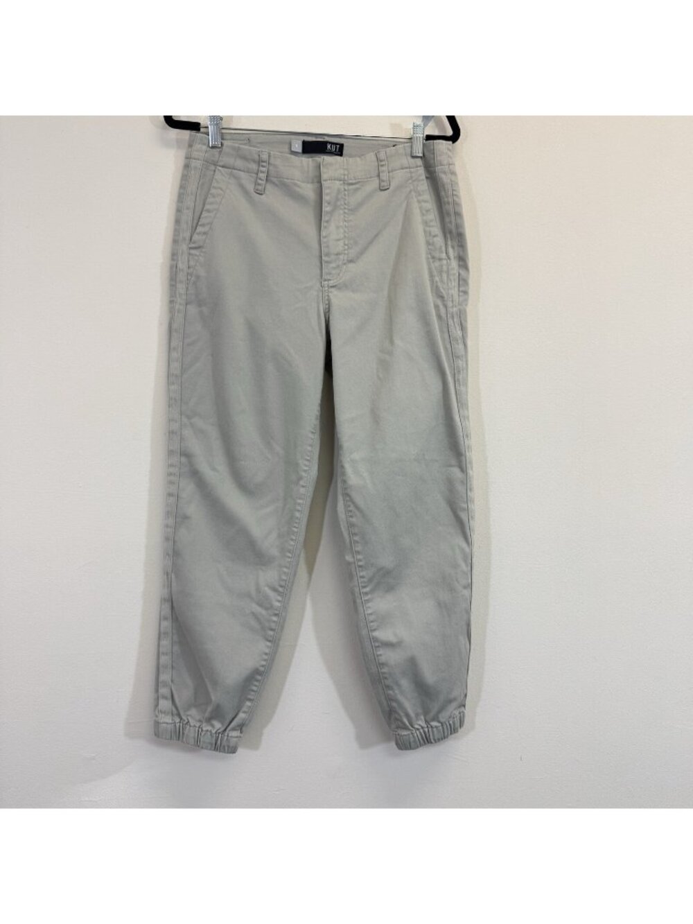 Kut From the Kloth Women’s Frida Track Jogger Pant Size 6 High Rise Stretch
